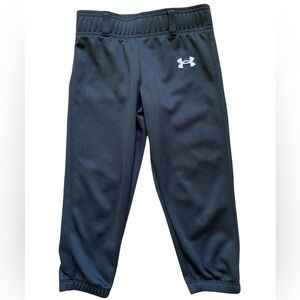 Boy’s Under Armour Black Baseball Pants